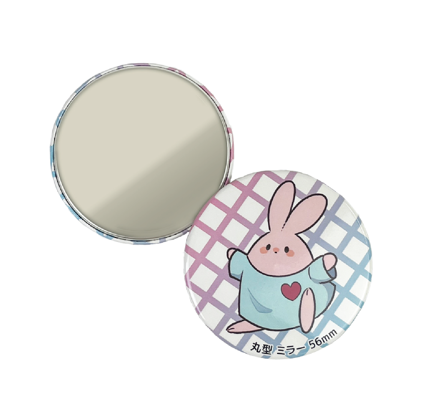Mirror Pin Badge